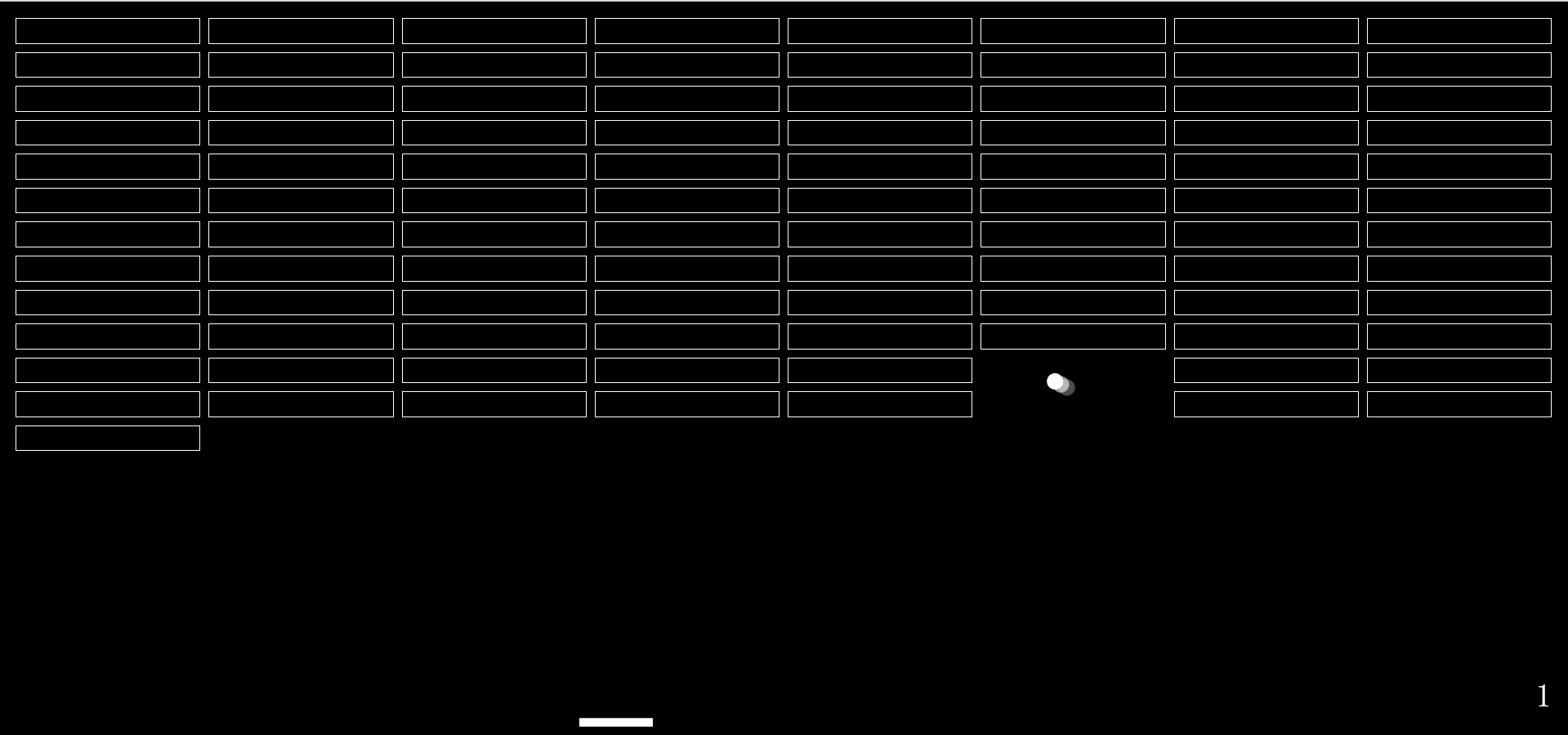 弹珠打砖块游戏